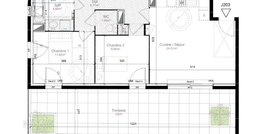 vente Appartement Le Cres