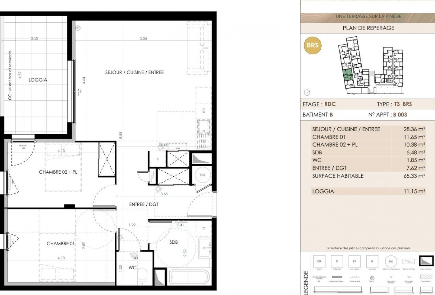 vente Appartement Saint Clement De Riviere - Photo 3