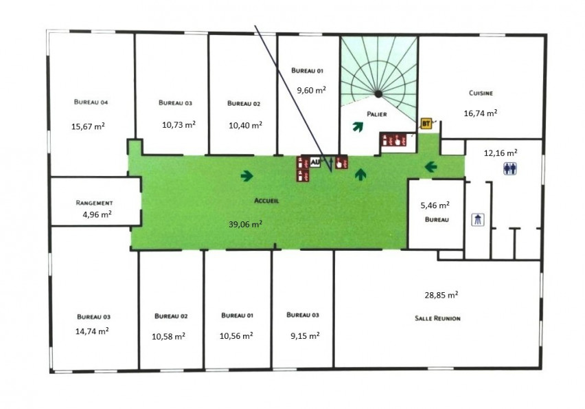 vente Bureau Prades Le Lez - Photo 9