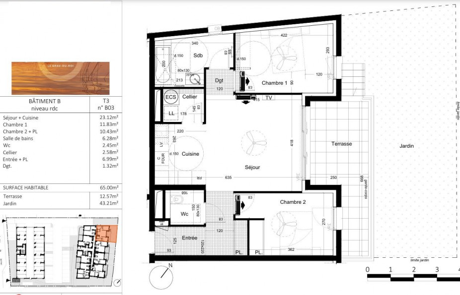 vente Appartement Le Grau Du Roi - Photo 2