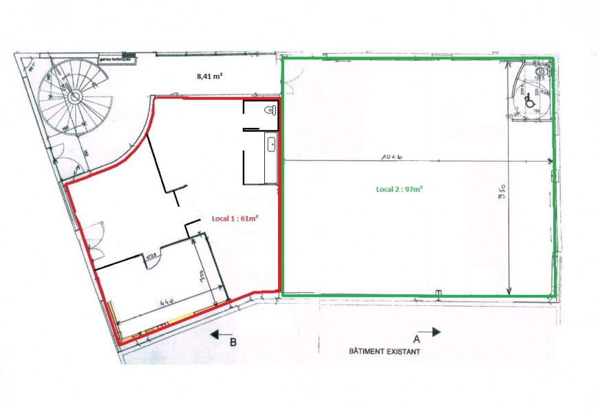 location Bureau Saint Gely Du Fesc - Photo 3