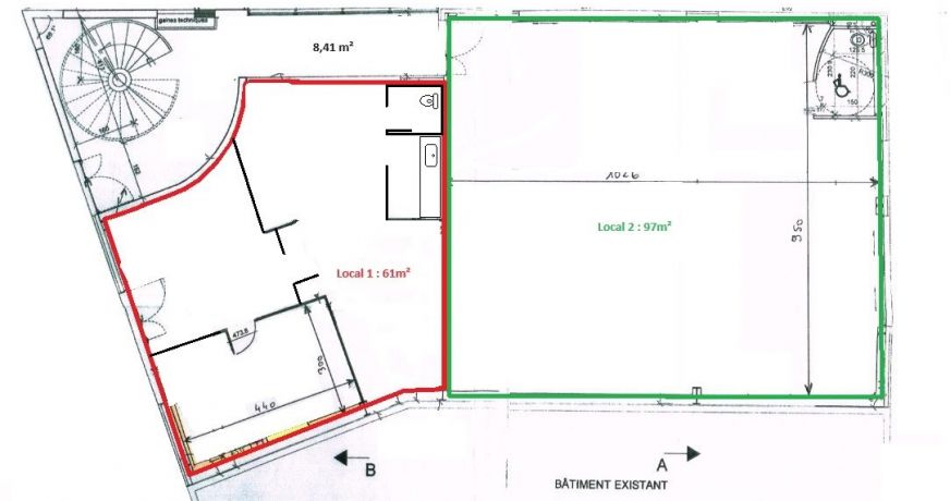 location Bureau Saint Gely Du Fesc