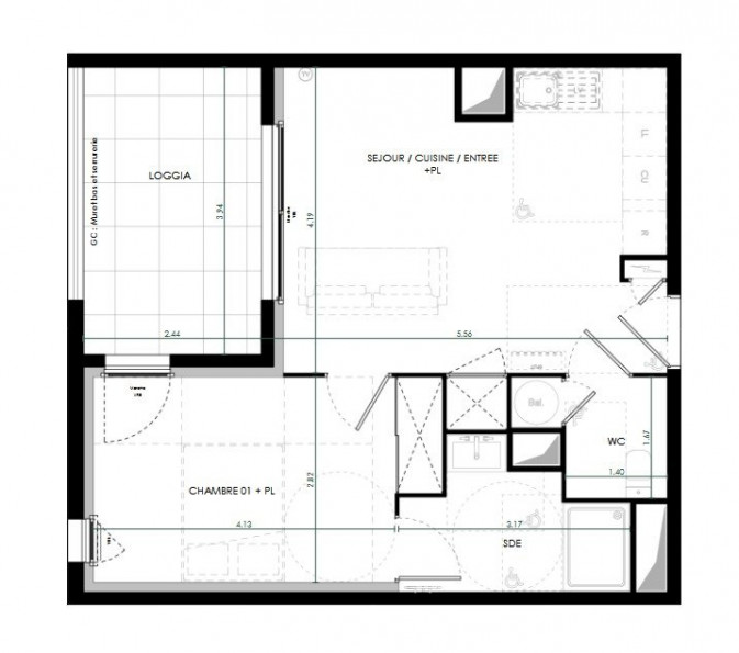 vente Appartement Saint Clement De Riviere - Photo 3