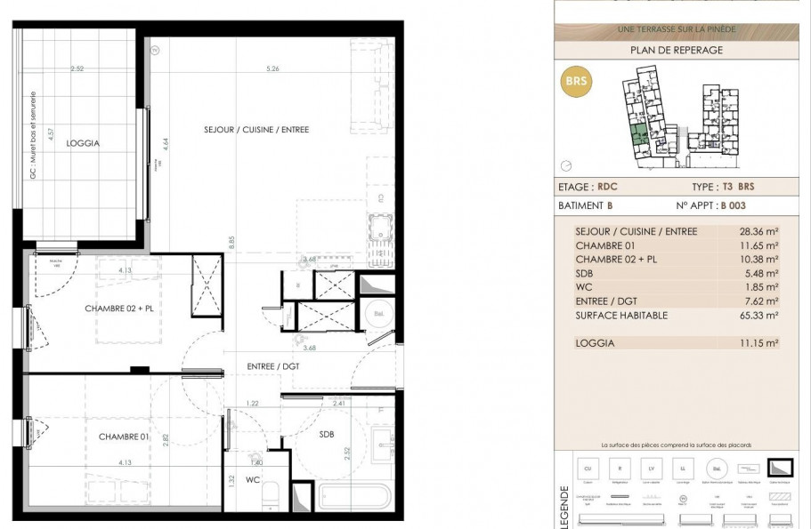 vente Appartement Saint Clement De Riviere - Photo 3