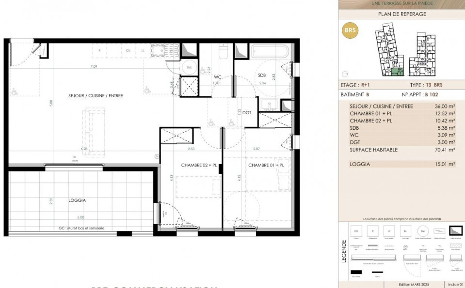 vente Appartement Saint Clement De Riviere - Photo 2