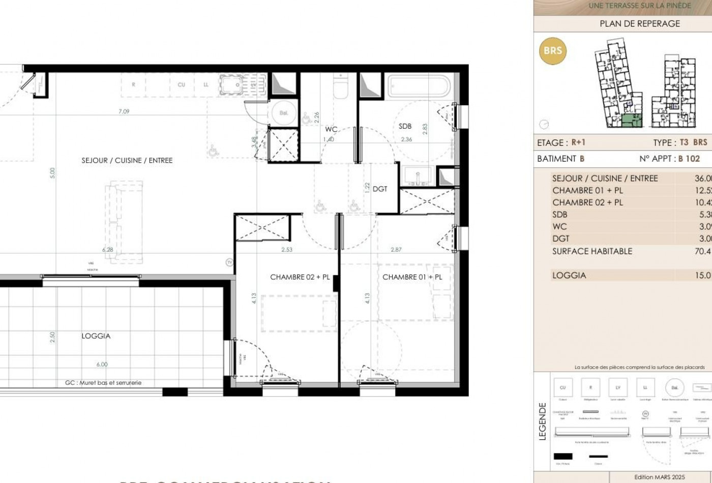 vente Appartement Saint Clement De Riviere - Photo 2