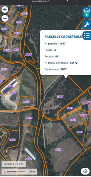 vente Terrain de loisir Monoblet - Photo 6