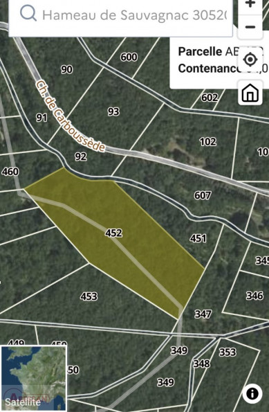 vente Terrain de loisir Saint Martin De Valgalgues - Photo 1