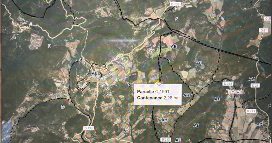 vente Terrain agricole Monoblet