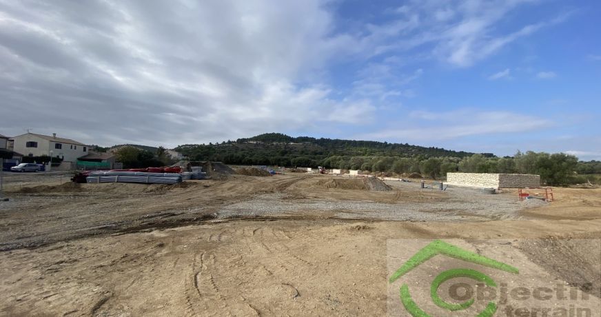 vente Terrain en lotissement Bages