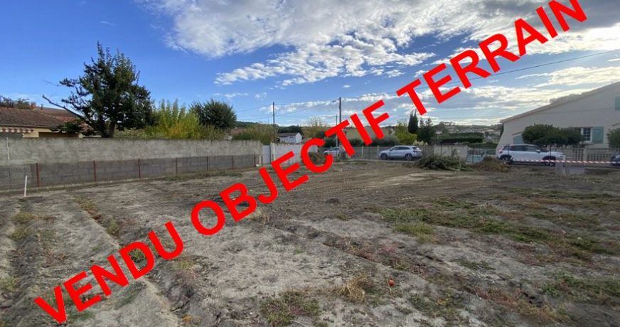 vente Terrain constructible Nissan Lez Enserune
