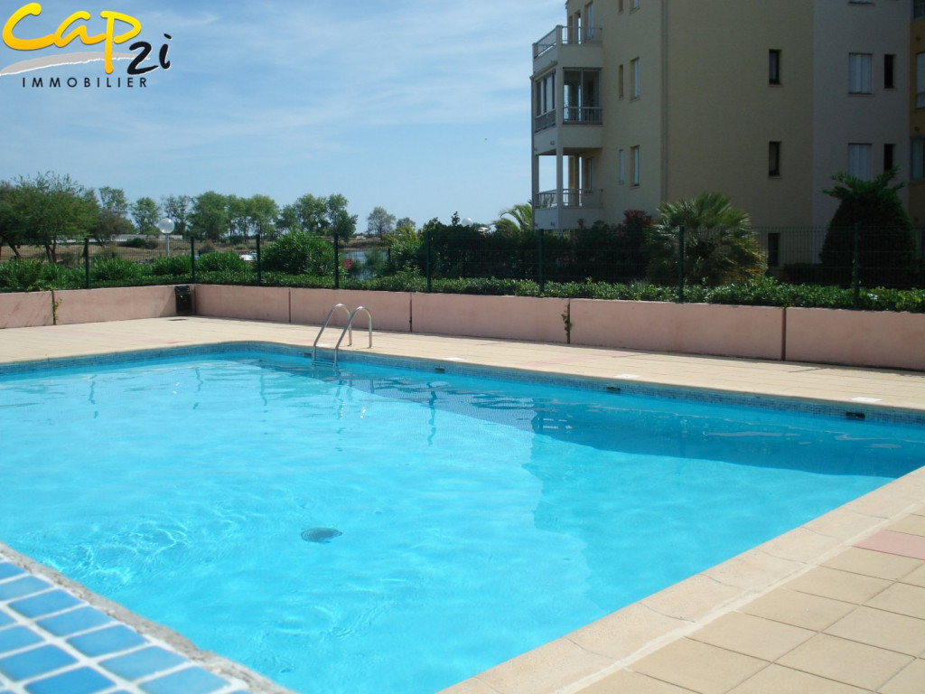 en location saisonnière Appartement en résidence Le Cap D'agde - Photo 1