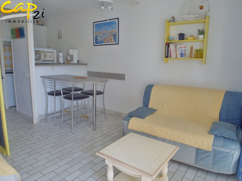 en location saisonnière Appartement en résidence Le Cap D'agde - Photo 2