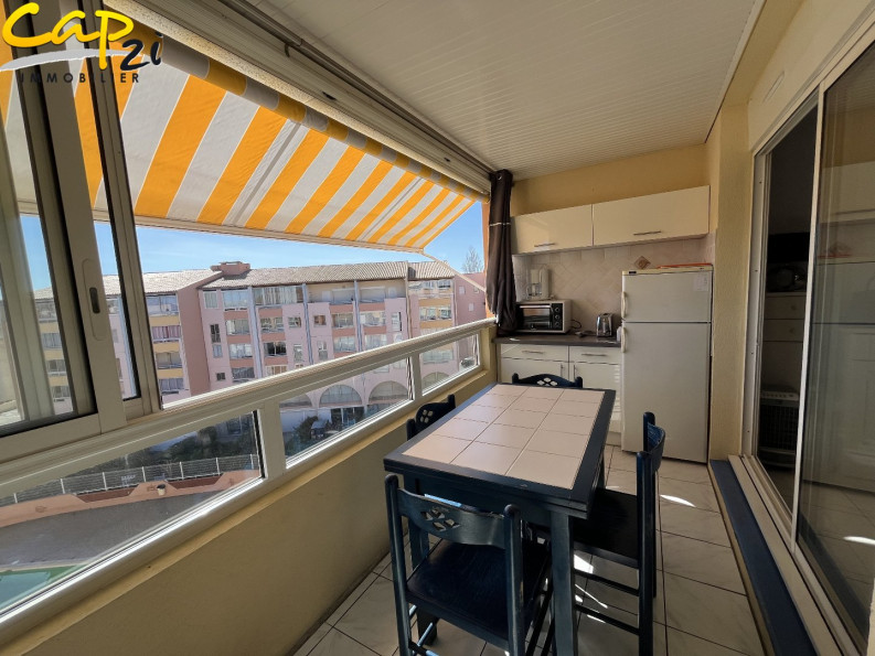 en location saisonnière Appartement en résidence Le Cap D'agde - Photo 2