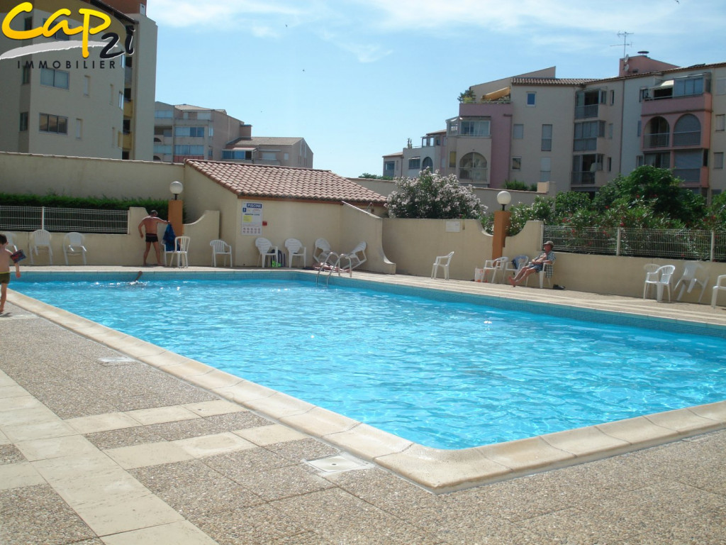 en location saisonnière Appartement en résidence Le Cap D'agde - Photo 1