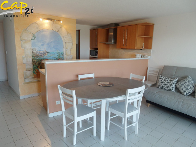 en location saisonnière Appartement en résidence Le Cap D'agde - Photo 1