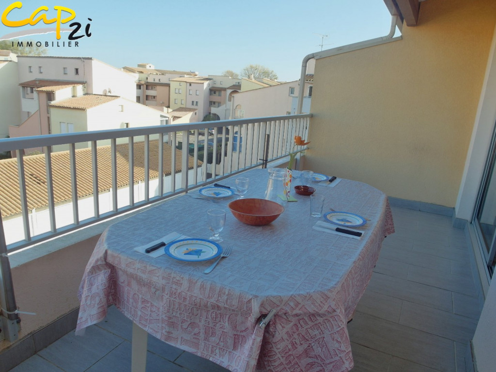en location saisonnière Appartement mezzanine Le Cap D'agde - Photo 9