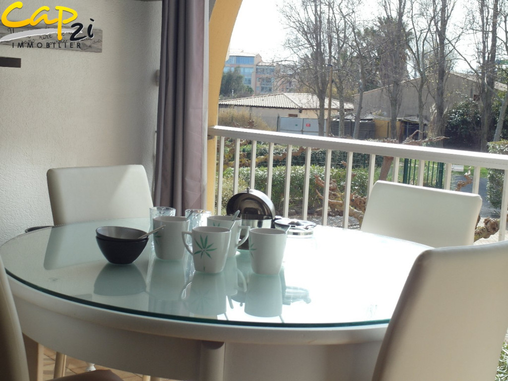 en location saisonnière Appartement en résidence Cap D'agde - Photo 1