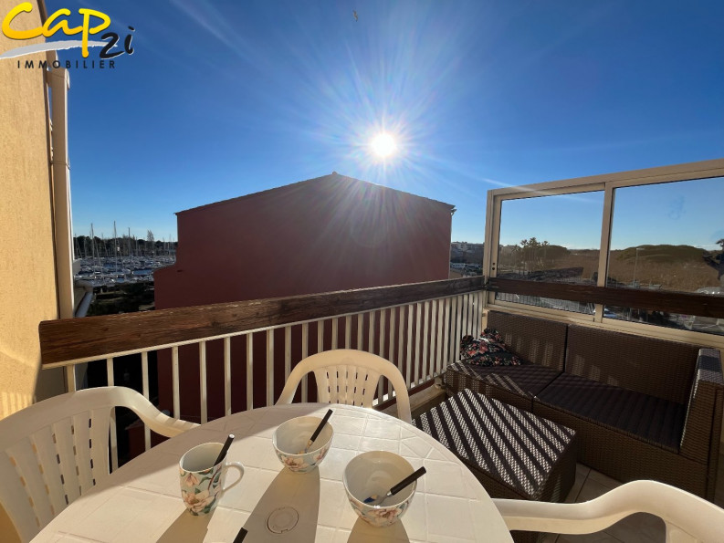 en location saisonnière Appartement en résidence Cap D'agde - Photo 2