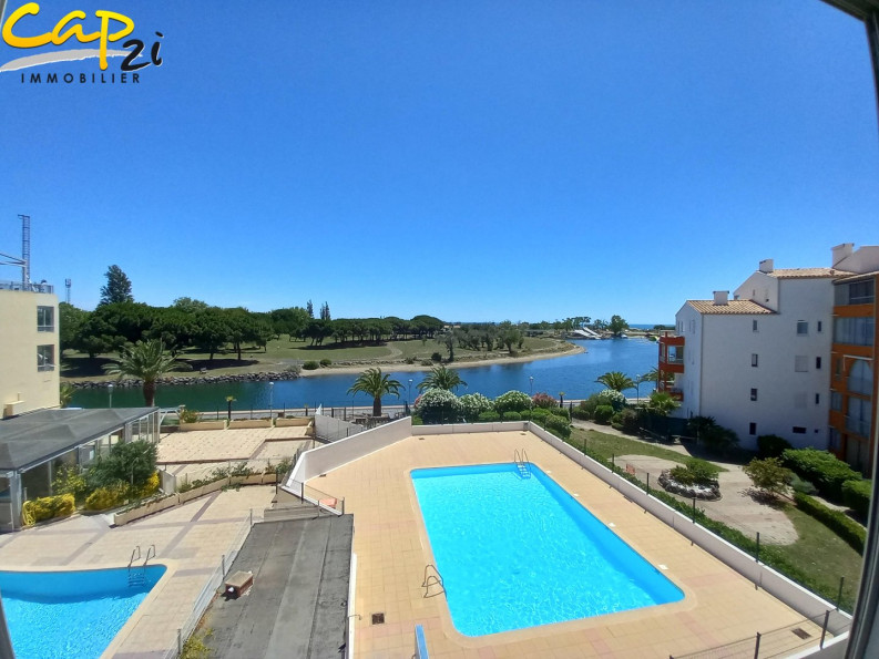 en location saisonnière Appartement en résidence Cap D'agde - Photo 3