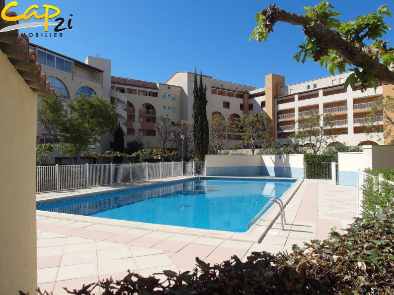 en location saisonnière Appartement en résidence Le Cap D'agde - Photo 1