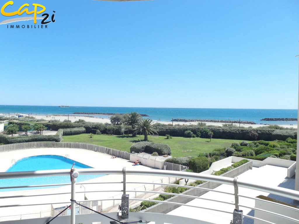 en location saisonnière Appartement en résidence Le Cap D'agde - Photo 1