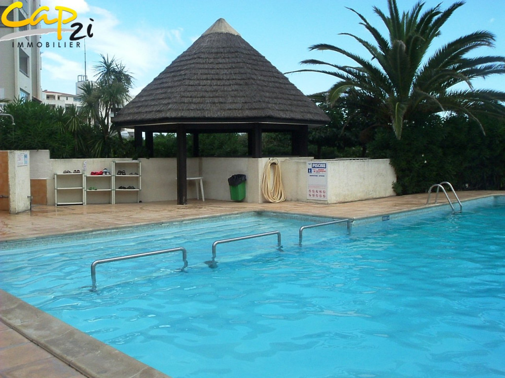 en location saisonnière Appartement en rez de jardin Le Cap D'agde - Photo 1