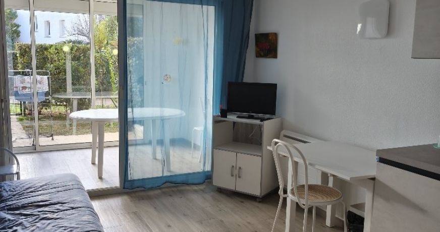 en location saisonnière Appartement en rez de jardin Le Cap D'agde