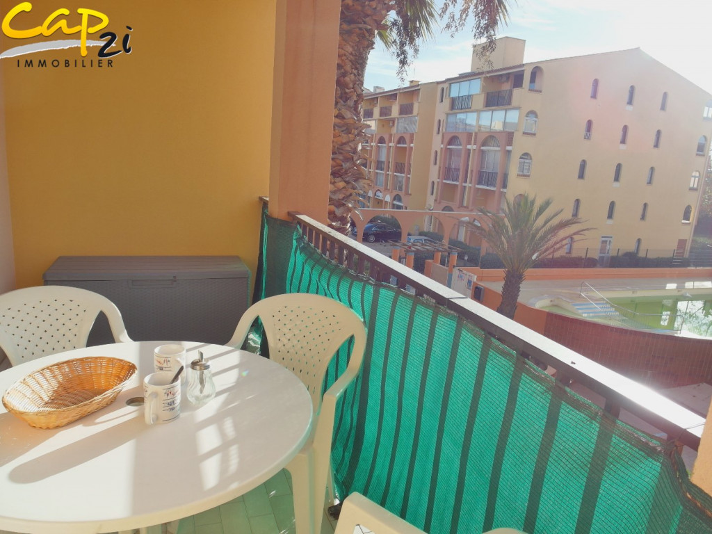 en location saisonnière Appartement en résidence Le Cap D'agde - Photo 6
