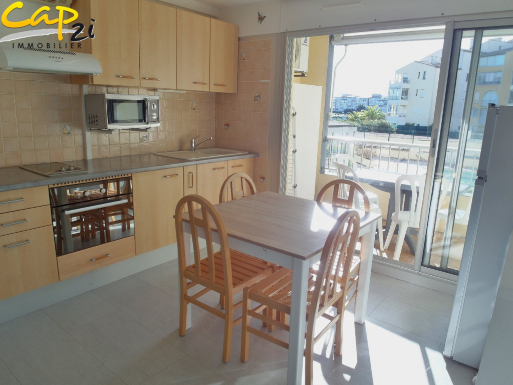 en location saisonnière Appartement en résidence Le Cap D'agde - Photo 1