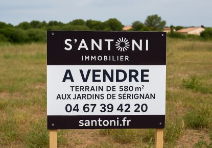 vente Terrain Serignan
