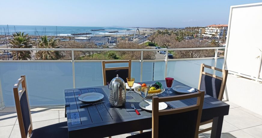 en location saisonnière Appartement Sète