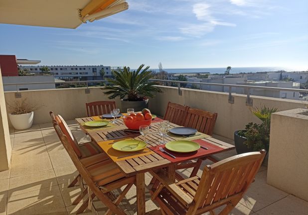 en location saisonnière Appartement Sète