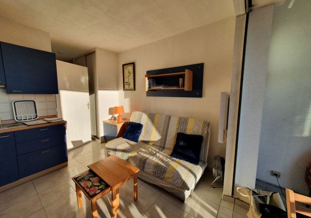 en location saisonnière Studio cabine Sète