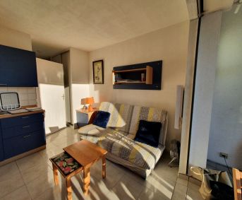 en location saisonnière Studio cabine Sète