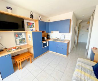 en location saisonnière Studio cabine Sète