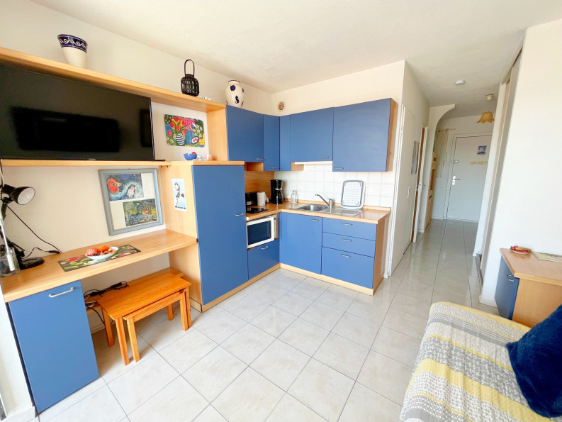 en location saisonnière Studio cabine Sète - Photo 2