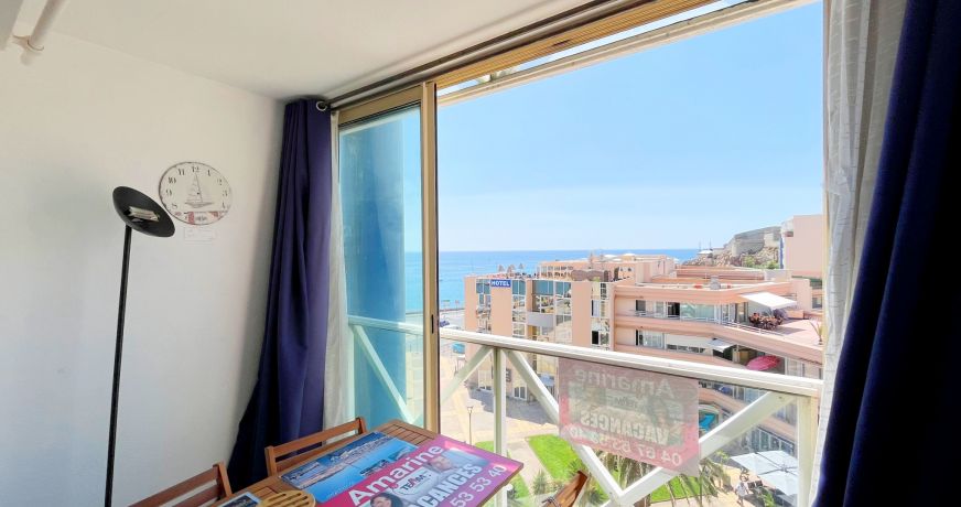 en location saisonnière Studio cabine Sète