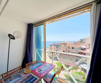 en location saisonnière Studio cabine Sète