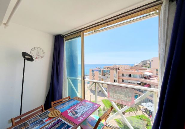 en location saisonnière Studio cabine Sète