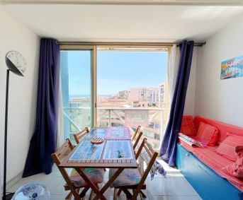 en location saisonnière Studio cabine Sète