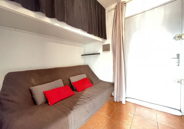 en location saisonnière Studio cabine Sète