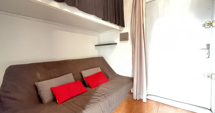 en location saisonnière Studio cabine Sète