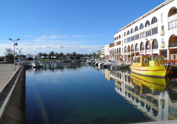 en location saisonnière Studio cabine Sète