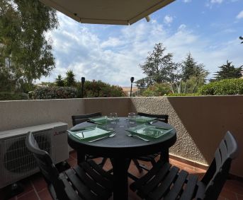 en location saisonnière Studio cabine Sète