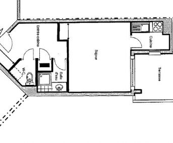 en location saisonnière Studio cabine Sète