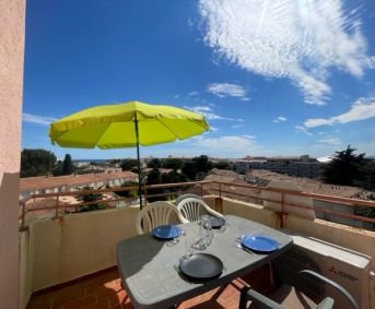 en location saisonnière Studio cabine Sète