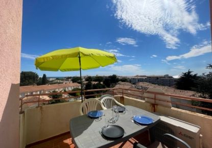 en location saisonnière Studio cabine Sète