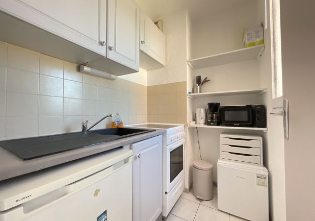 en location saisonnière Studio cabine Sète