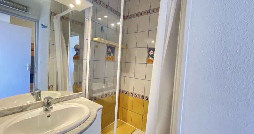 en location saisonnière Studio cabine Sète